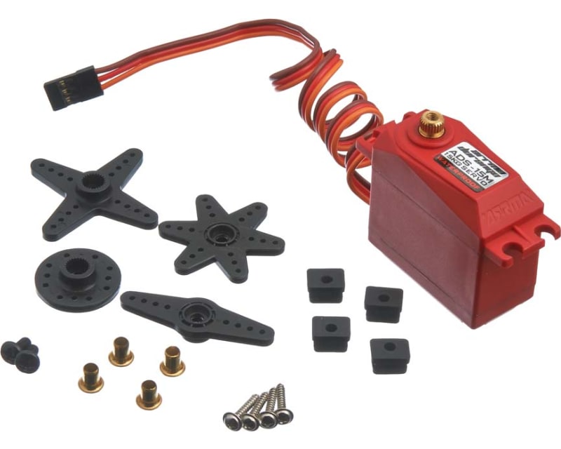 Tap to zoom AR390139 ADS-15M V2 15kg Waterproof Servo Red