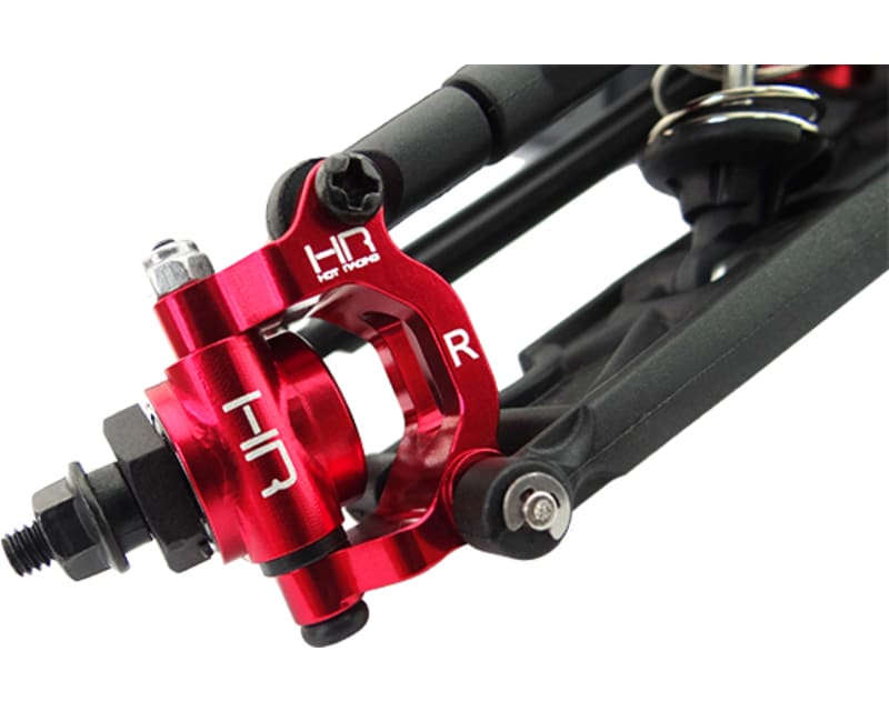 Aluminum Oversize bearing Knuckle (RED) - ARRMA 2WD