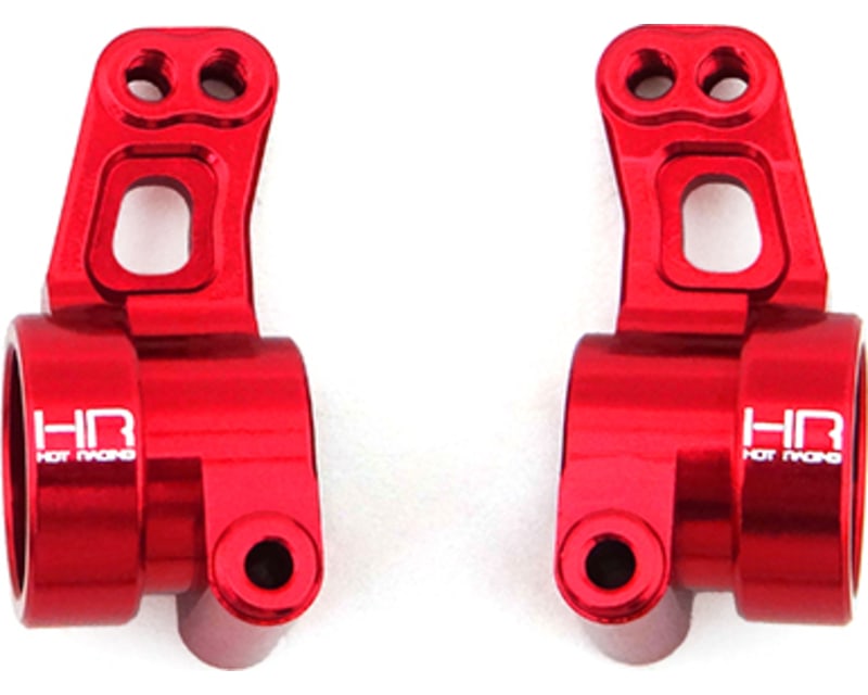 Aluminum Rear Hubs (Red) - Arrma 2WD