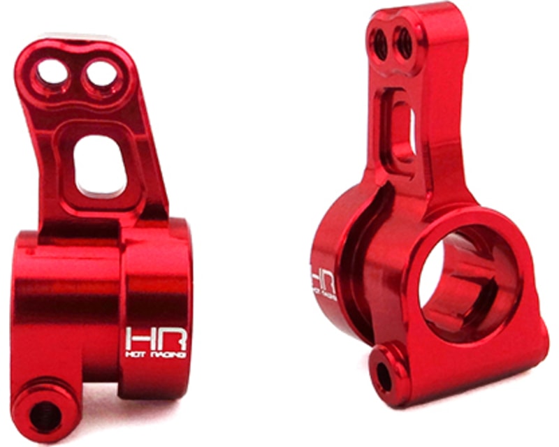 Aluminum Rear Hubs (Red) - Arrma 2WD