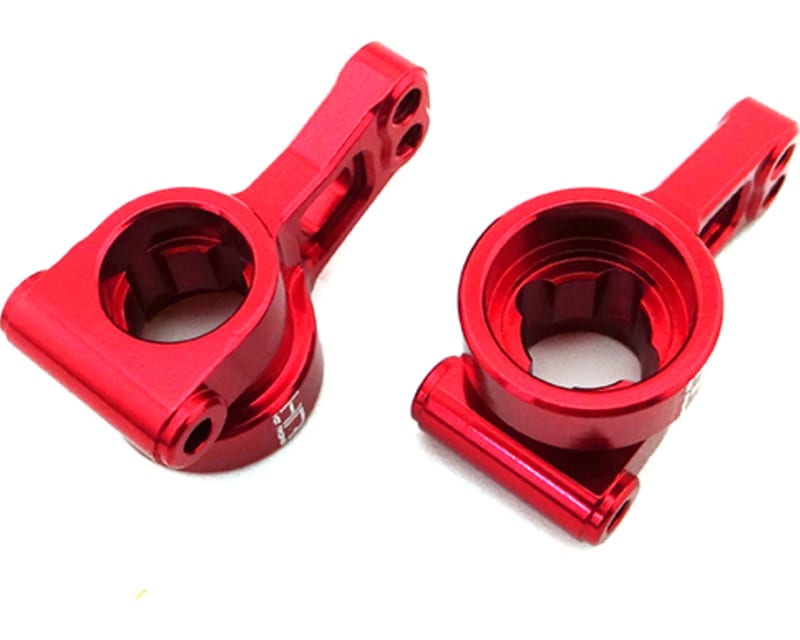 Aluminum Rear Hubs (Red) - Arrma 2WD