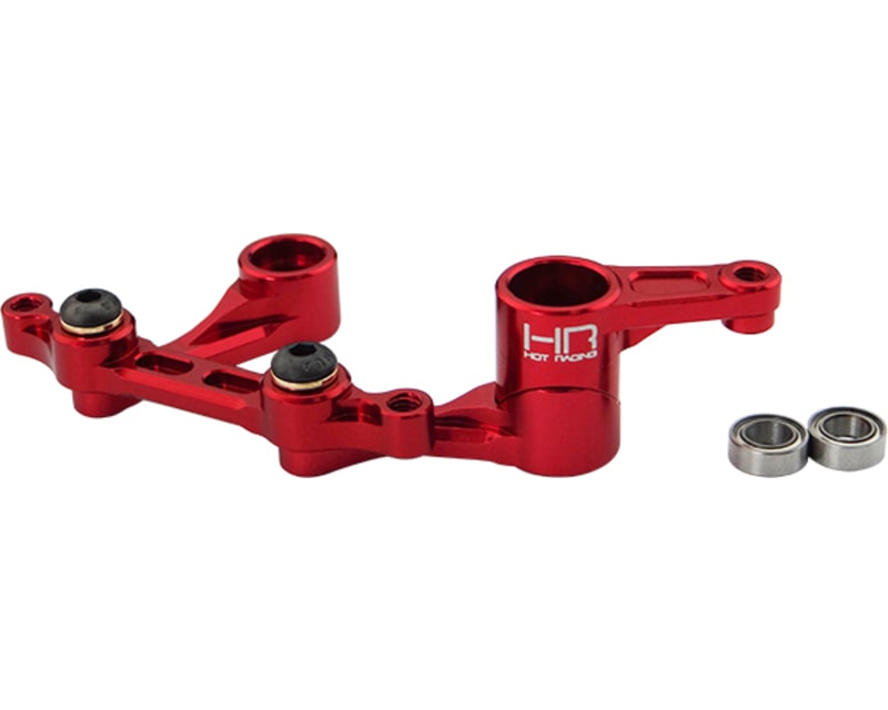 Aluminum Bellcrank Steering Saver with Bearings (Red) - Arrma 2w
