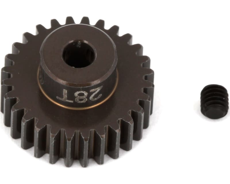 Factory Team Aluminum Pinion Gear 28t 48p 1/8 Shaft