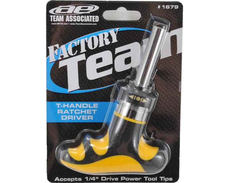 Tap to zoom Factory Team T-Handle Ratchet Driver