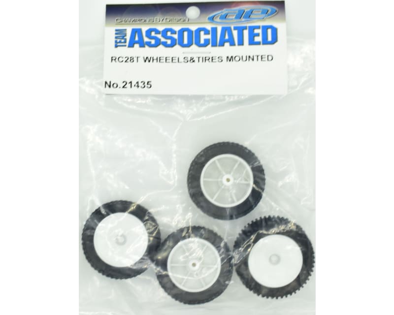 Tap to zoom ASC21435 RC28T Wheels and Tires mounted