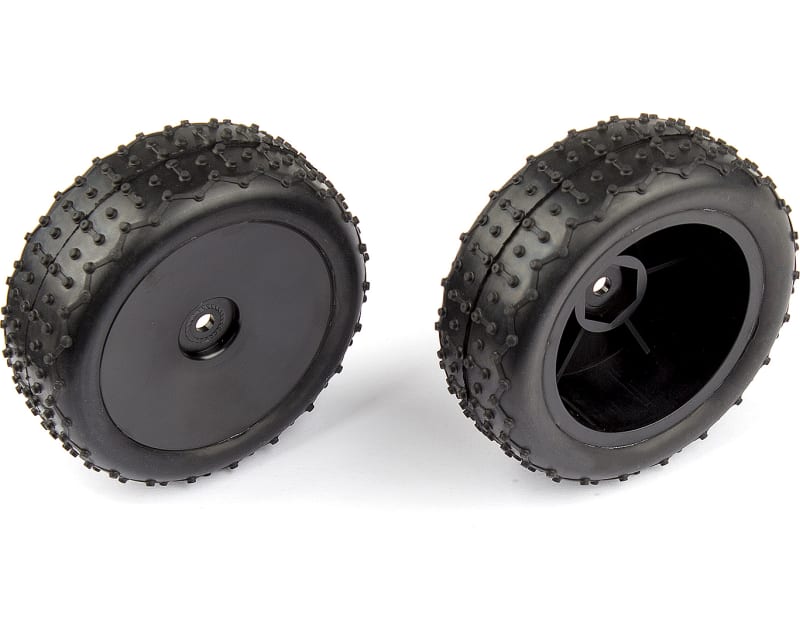 Rear Wide Mini Pin Tires mounted:14B 14T