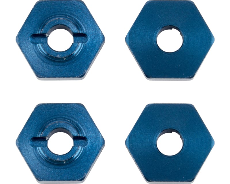 1:14 Wheel Hexes blue aluminum photo