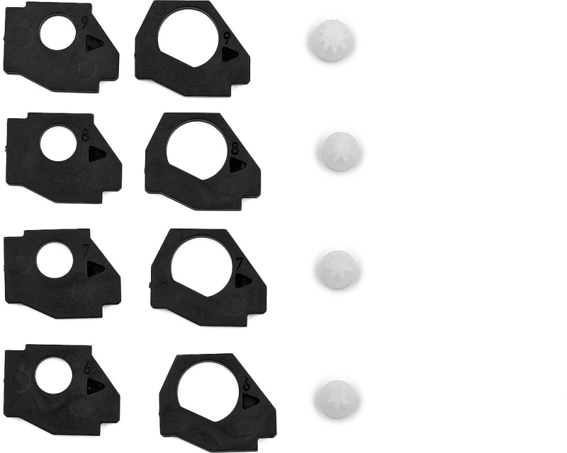 SR27 Motor Plate and Pinion Gear Set