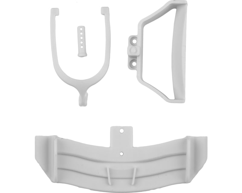 Tap to zoom RC28F Front and Rear Wing Set White