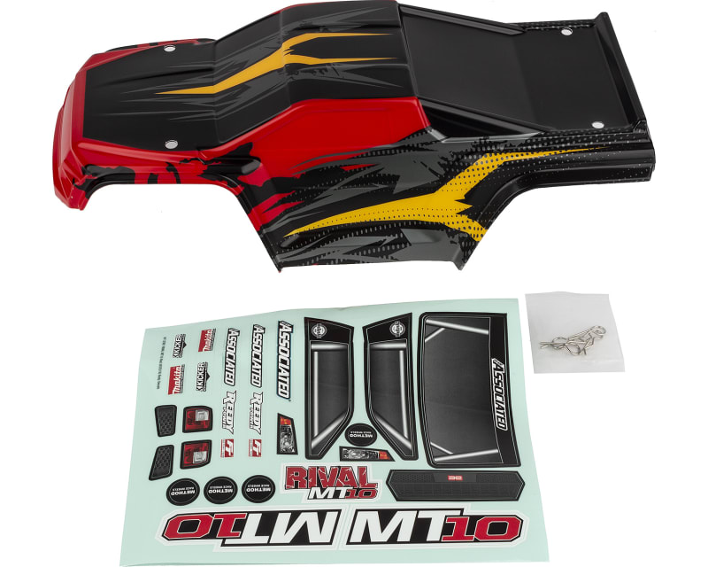 Tap to zoom RIVAL MT10 Body V2 red/yellow