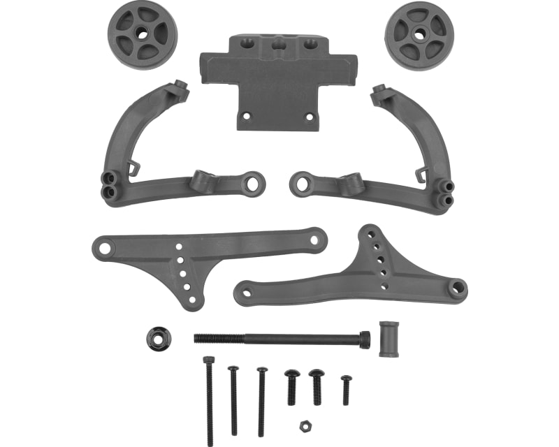 Tap to zoom RIVAL MT10 Factory Team Wheelie Bar Gray