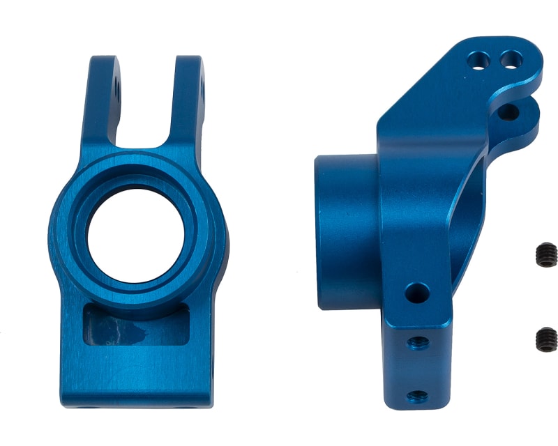 SR7 FT Rear Hubs blue aluminum