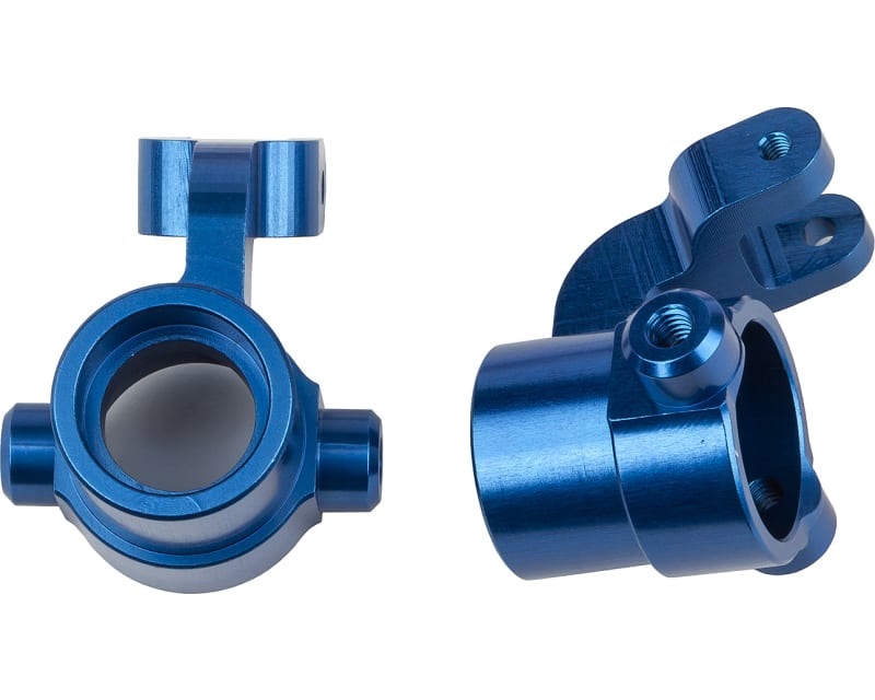 SR7 FT Steering Blocks blue aluminum