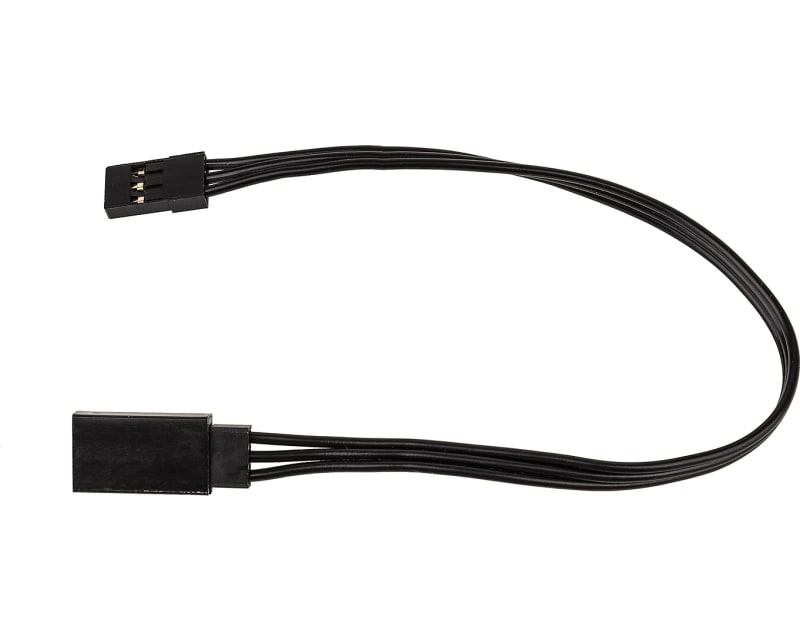 175mm Servo Wire Extension black (6.89 in)