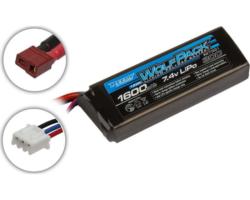 Tap to zoom Reedy WolfpackK LiPo 1600mAh 30C 7.4V