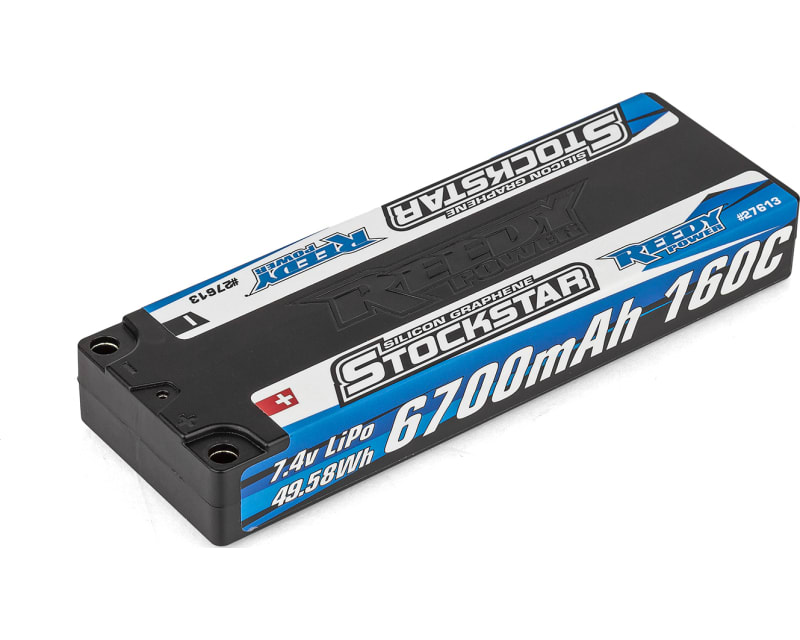 Tap to zoom StockStar 6700mAh 7.4V 160C LCG Stick