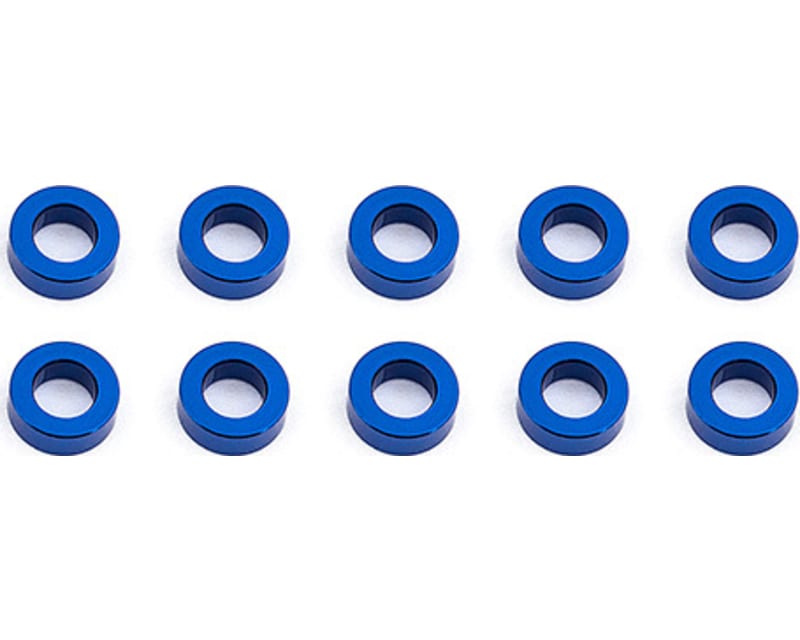 Ballstud Washers 5.5x2.0 mm blue aluminum photo