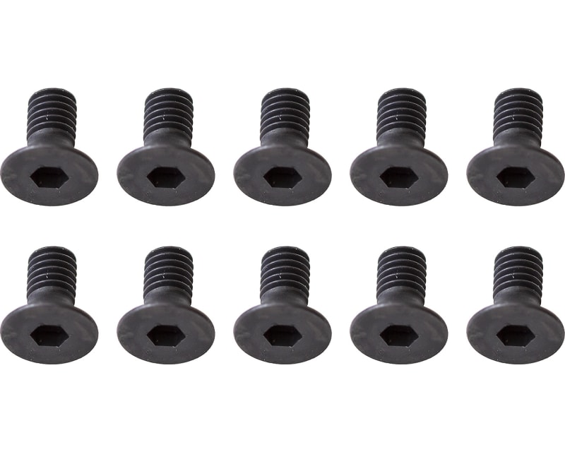 Screws M2.5x8mm FHCS 2mm hex