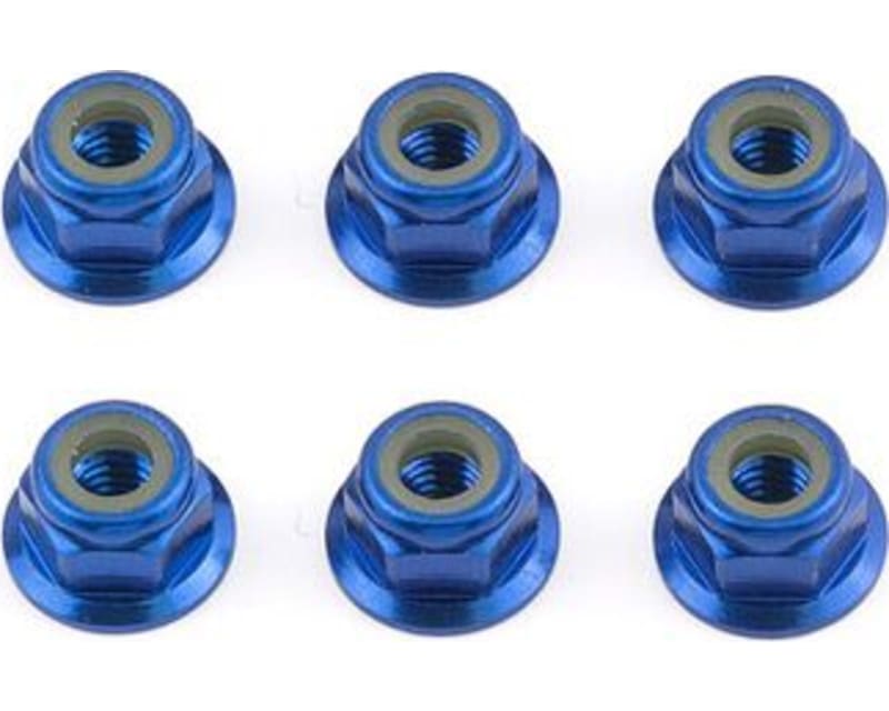 Factory Team Alum. Flange Locknut M4 Tc5 (6)