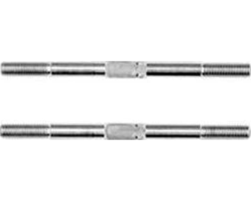 RC10tc8 Ft Titanium Turnbuckles M3x46mm photo