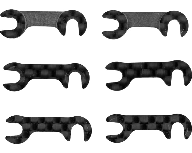 RC10TC8 FT Carbon Fiber Roll-Center Spacer Set