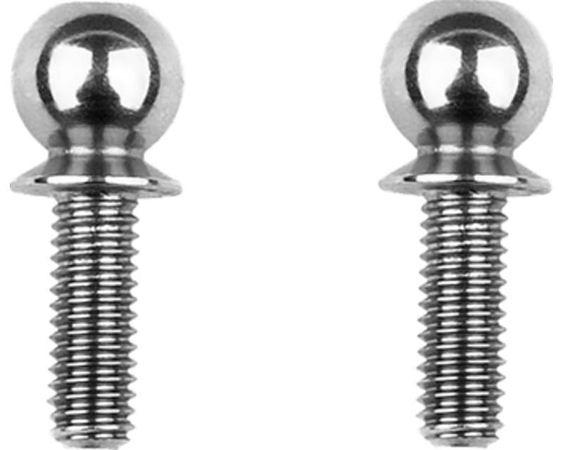FT HD Titanium Ballstuds Short 8mm