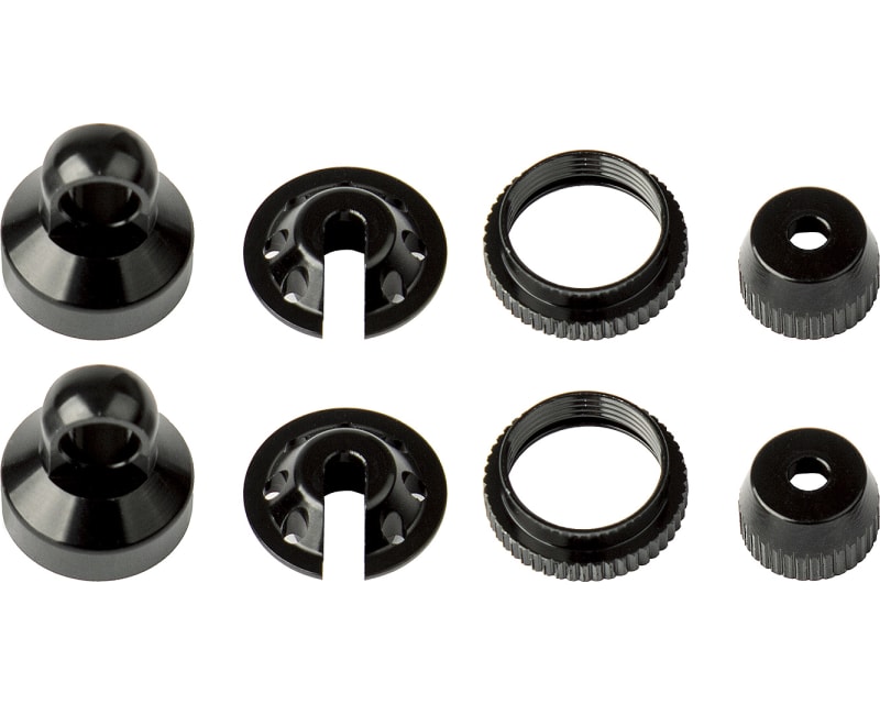 Enduro Shock Parts Black Aluminum