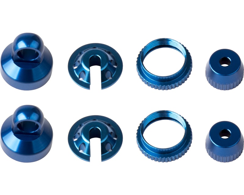 Enduro Shock Parts Blue Aluminum