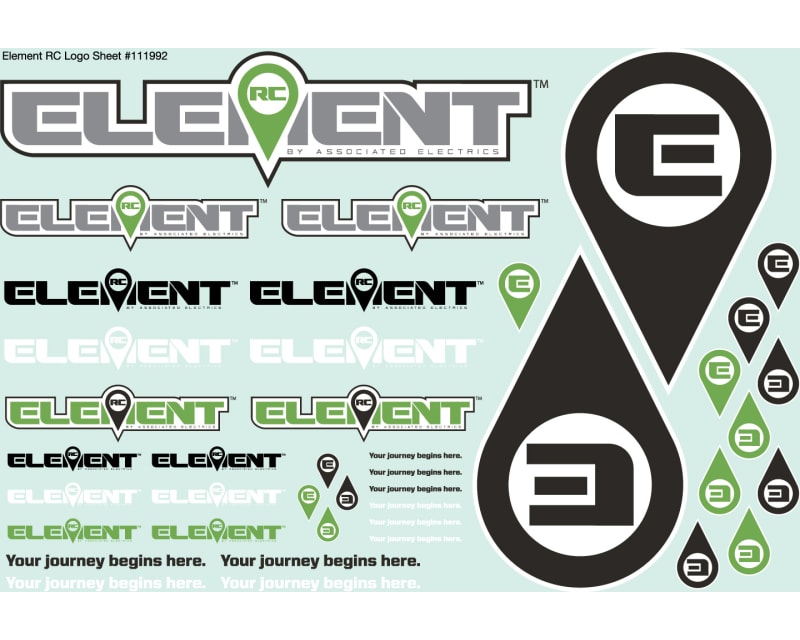 Decal Sheet Enduro RTR