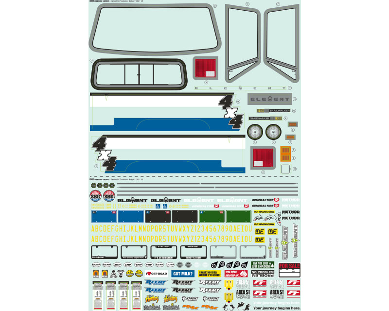 Trailwalker Body Decals