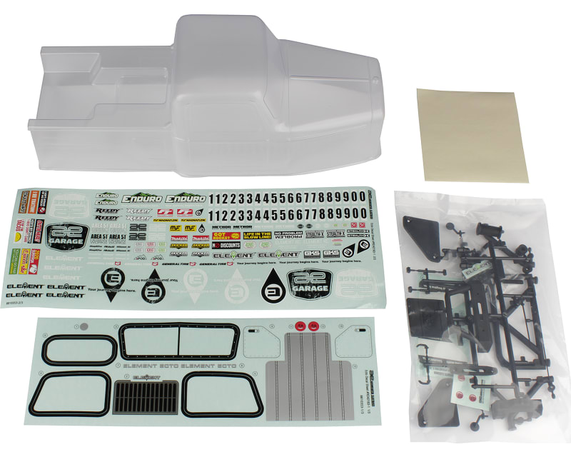 Tap to zoom Enduro Ecto Body Set clear
