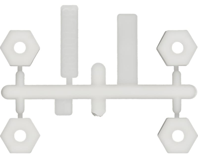 ENDURO Wheel Hexes 6mm Natural