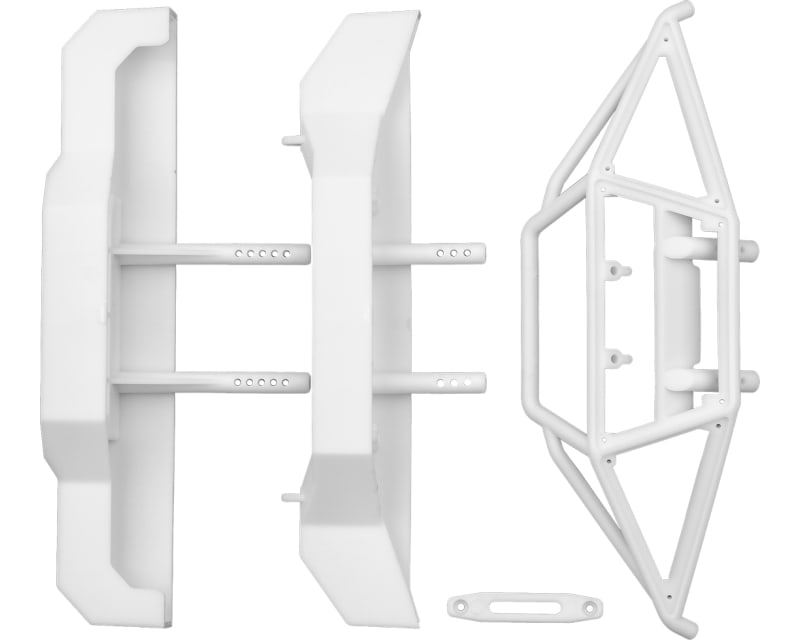 Tap to zoom ENDURO RC10 TT Front And Rear Bumper Set Natural