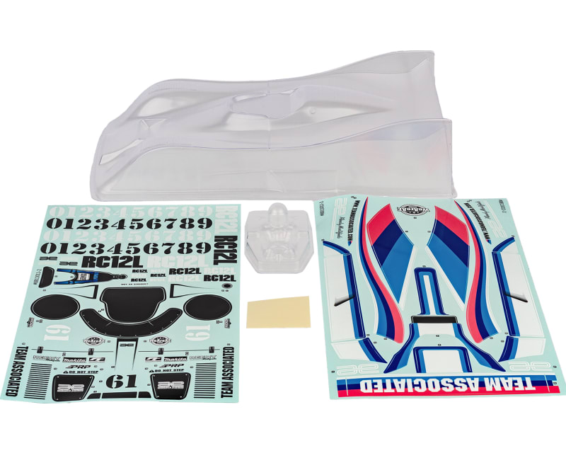 RC12L Body Set Clear