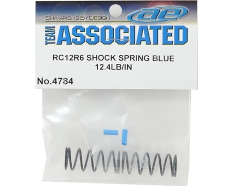 Tap to zoom RC12R6 Shock Springs blue 12.4 lb/in