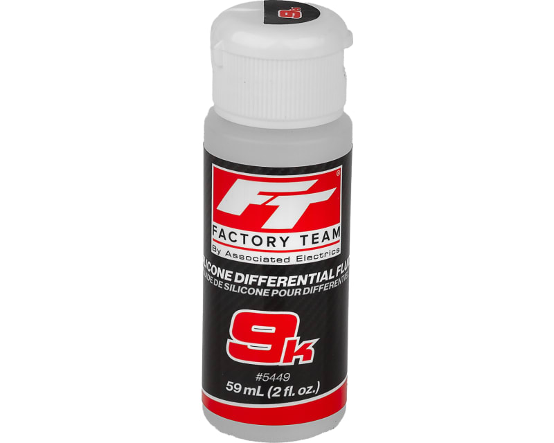 Silicone Diff Fluid 9,000 (9K) cSt 2oz (59ml) container