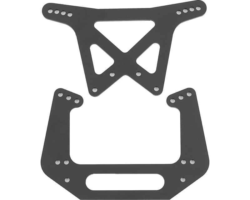 Tap to zoom RC10WC front and rear shock towers