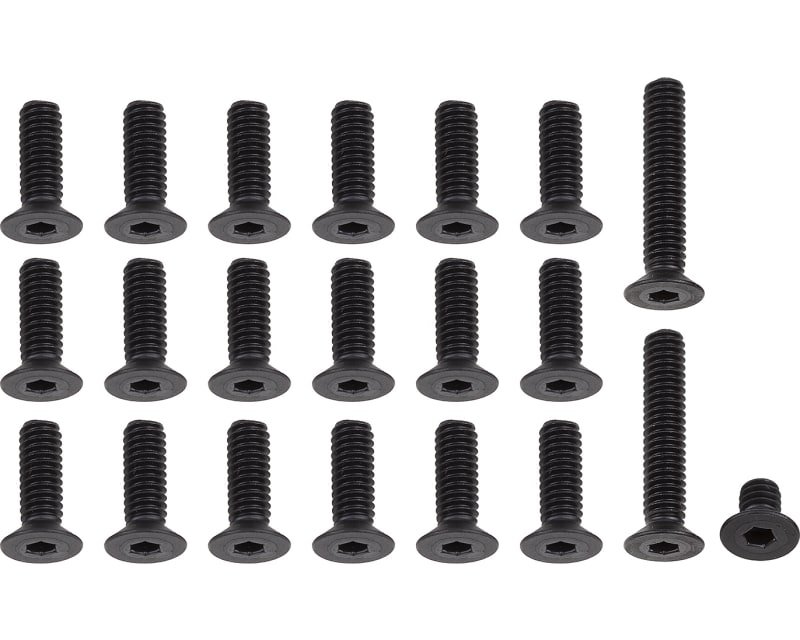 RC10CC 8-32 Screw Set black