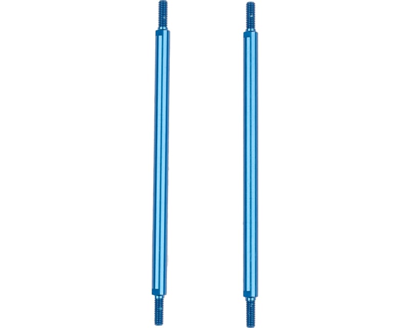RC10 4WD Team Car Aluminum Chassis Stiffener Tubes Blue