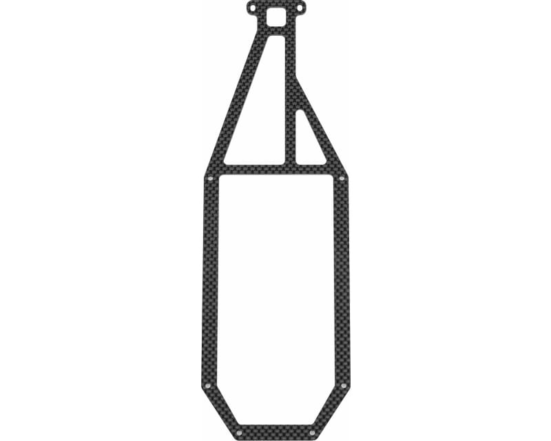 RC10 91 Stealth Car Top Plate Carbon Fiber