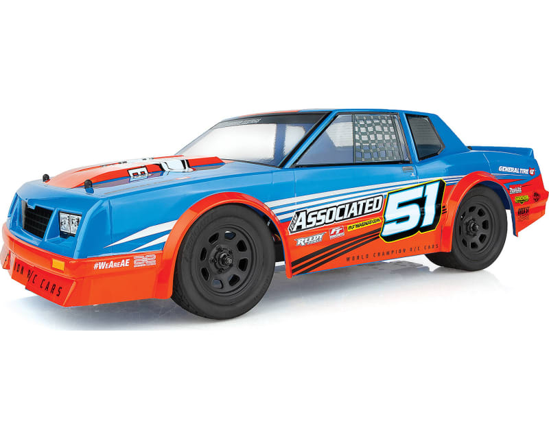 SR10M Dirt Oval RTR LiPo Combo Blue photo