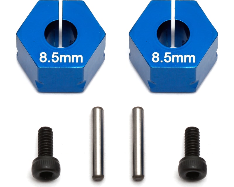 Clamping Wheel Hex Blue T5M (2)