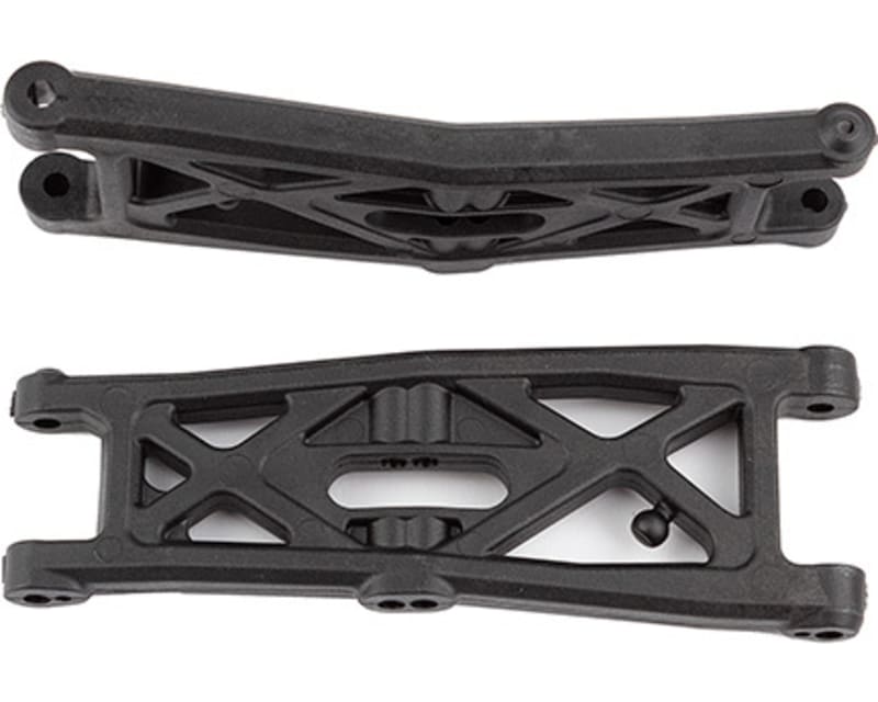 Tap to zoom RC10T6.2 Front Suspension Arms gull wing (1 PR.)