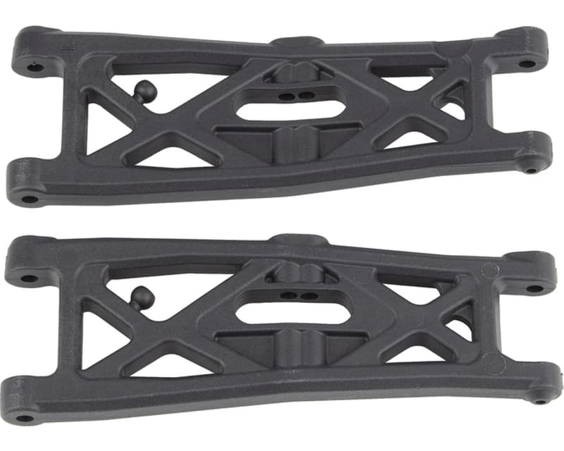 Tap to zoom RC10T6.2 FT Front Suspension Arms gull wing