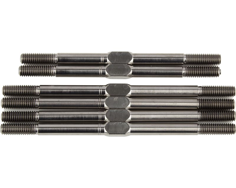 Tap to zoom RC10T6.2 FT Titanium Turnbuckle Set 3.5mm