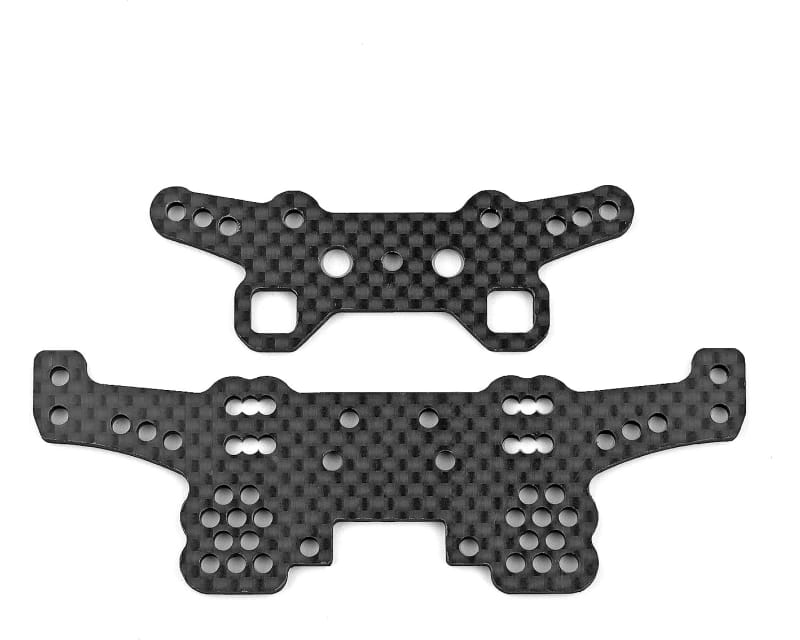 Tap to zoom DC10 Shock Towers front and rear carbon fiber