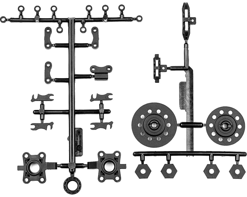Dc10 Hubs with Wheel Hex Brake Disks