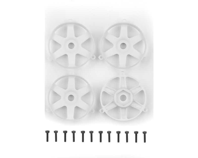 DC10 FT Adjustable Wheel Face Plates white