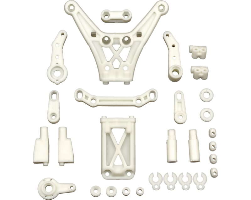 DC10 Steering Bellcrank And Top Plate Bulkhead Natural