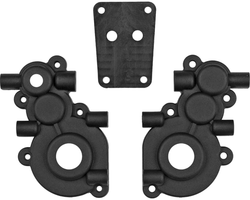 RC10GT Rear Arm And Shock Mounts Black